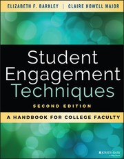 Cover of Student Engagement Techniques by Elizabeth F. Barkley