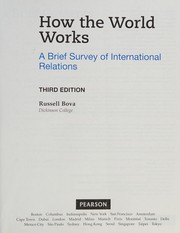 Front cover of How the World Works by Russell Bova