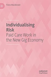 Front cover of Individualising Risk by Fiona MacDonald