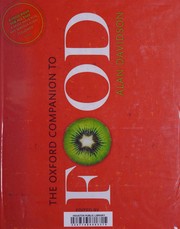 Front cover of The Oxford companion to food by Davidson, Alan