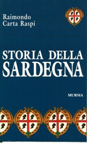 Front cover of Storia della Sardegna by Raimondo Carta Raspi