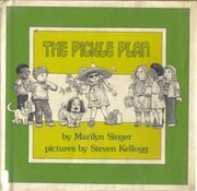 Cover of The pickle plan by Marilyn Singer