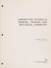 Front cover of Laboratory Studies in General, Organic, and Biological Chemistry by Harold L. Bird