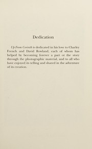 Cover of Up from Corinth by J. Arthur Moore