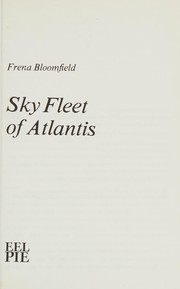 Front cover of Sky fleet of Atlantis by F. Bloomfield