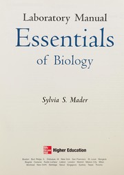Cover of Laboratory manual Essentials of biology by Sylvia S. Mader