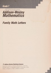 Cover of Addison-Wesley mathematics by Addison-Wesley Publishing Company