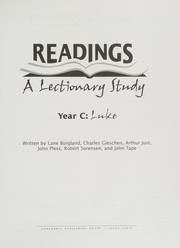 Front cover of Readings by Lane A. Burgland