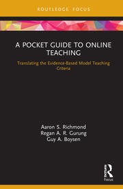 Front cover of Pocket Guide to Online Teaching by Aaron S. Richmond