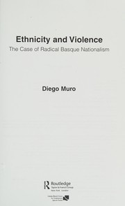 Front cover of Ethnicity and violence by Diego Muro