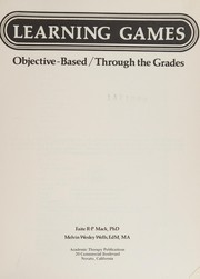 Cover of Learning games by Faite R-P Mack