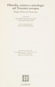Front cover of Filosofia, scienza e astrologia nel Trecento europeo by Ciclo di lezioni "Astrologia, scienza, filosofia e società nel Trecento europeo" (1990 Parma, Italy)