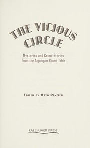 Front cover of The vicious circle by Otto Penzler