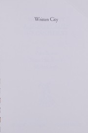 Cover of Written city by Peter Brown