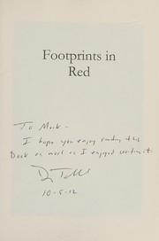 Cover of Footprints in red by Doug Turnbull