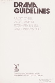 Cover of Drama Guidelines by Cecily Oneill