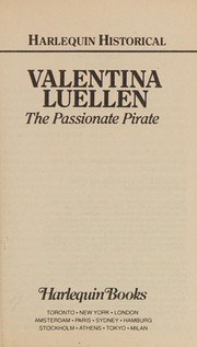 Front cover of The Passionate Pirate by Valentina Luellen
