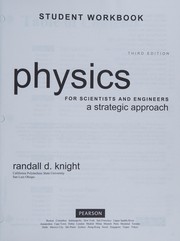 Front cover of Student Workbook for Physics for Scientists and Engineers by Randall D. Knight