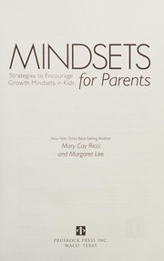 Cover of Mindsets for Parents by Margaret Lee