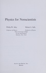 Front cover of Physics for nonscientists by Phillip W. Alley