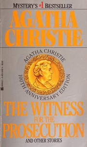 Front cover of Witness for the Prosecution and Other Stories [11 stories] by Agatha Christie