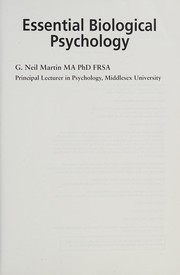 Cover of Essential biological psychology by G. Neil Martin