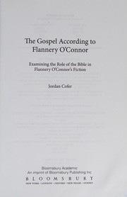Front cover of Gospel According to Flannery O'Connor by Jordan Cofer