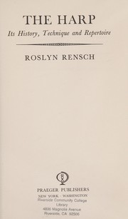 Cover of The harp by Roslyn Rensch