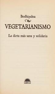 Front cover of Vegetarianism by Bodhipaksa