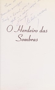 Front cover of O herdeiro das sombras by Sinval Medina