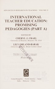 Cover of International Teacher Education by Lily Orland-Barak