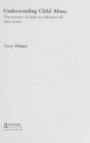 Cover of Working with the partners of child sex offenders by Terry Philpot