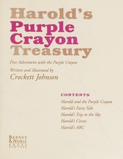 Front cover of Harold's purple crayon treasury by Crockett Johnson