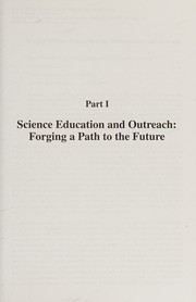 Front cover of Science education and outreach by Jonathan Barnes