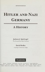 Cover of Hitler and Nazi Germany by Jackson J. Spielvogel