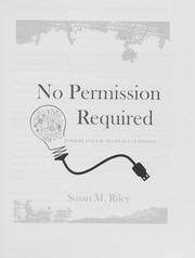 Cover of No Permission Required by Susan M. Riley
