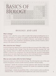 Cover of The handy biology answer book by Patricia L. Barnes-Svarney