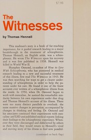 Cover of The witnesses by Thomas Hennell