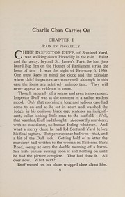 Cover of Charlie Chan Carries On by Earl Derr Biggers