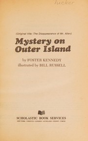 Front cover of Mystery on Outer Island by Foster Kennedy