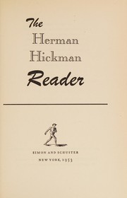 Cover of The Herman Hickman reader by Herman Hickman