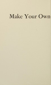 Front cover of Make your own convenience foods by Donald R. German