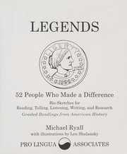 Cover of Legends by Michael Ryall