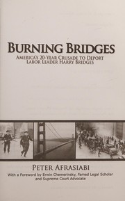 Cover of Burning Bridges by Peter Afrasiabi