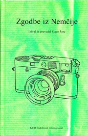 Cover of Zgodbe iz Nemčije by Christiane Neudecker