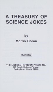 Front cover of Treasury of Science Jokes by Morris Goran