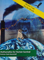 Front cover of Mathematics for human survival by Patricia C. Kenschaft