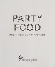 Cover of Party food by Sterling Publishing Company