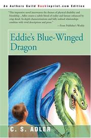 Cover of Eddie's Blue-Winged Dragon by C. S. Adler