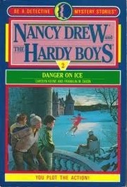 Front cover of Danger on Ice by Carolyn Keene